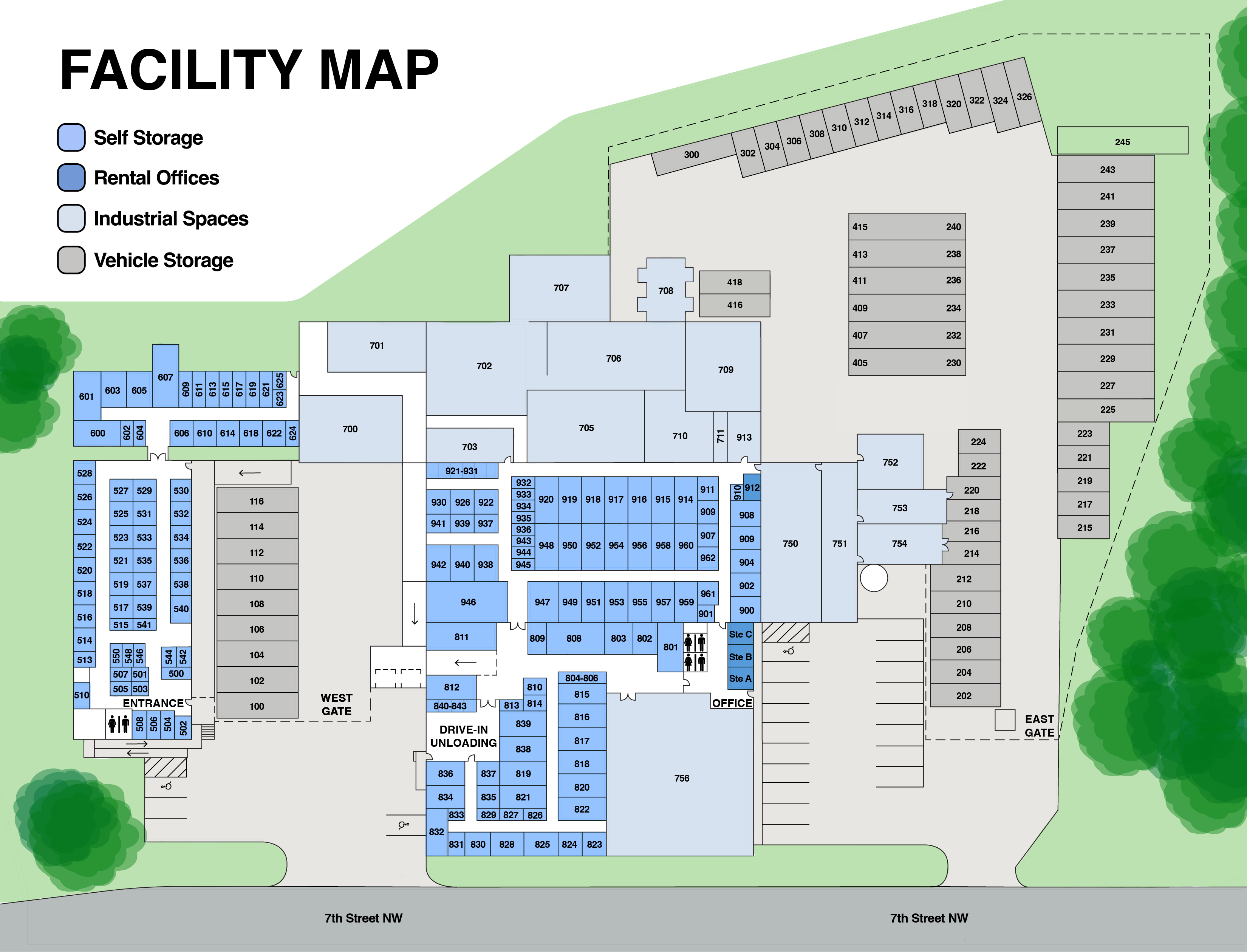 Facility Map High Resolution